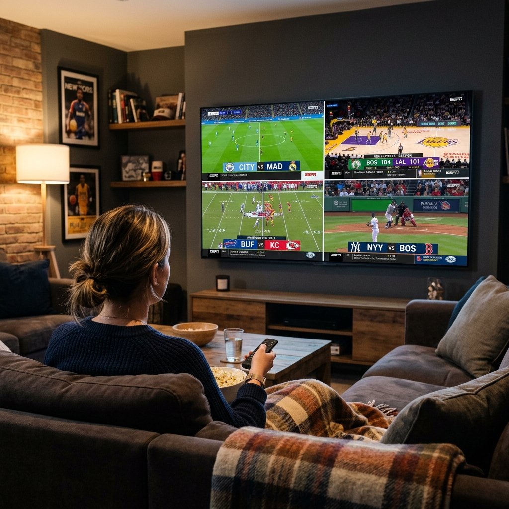 Watching multi-screen live TV on IPTV Smarters Pro